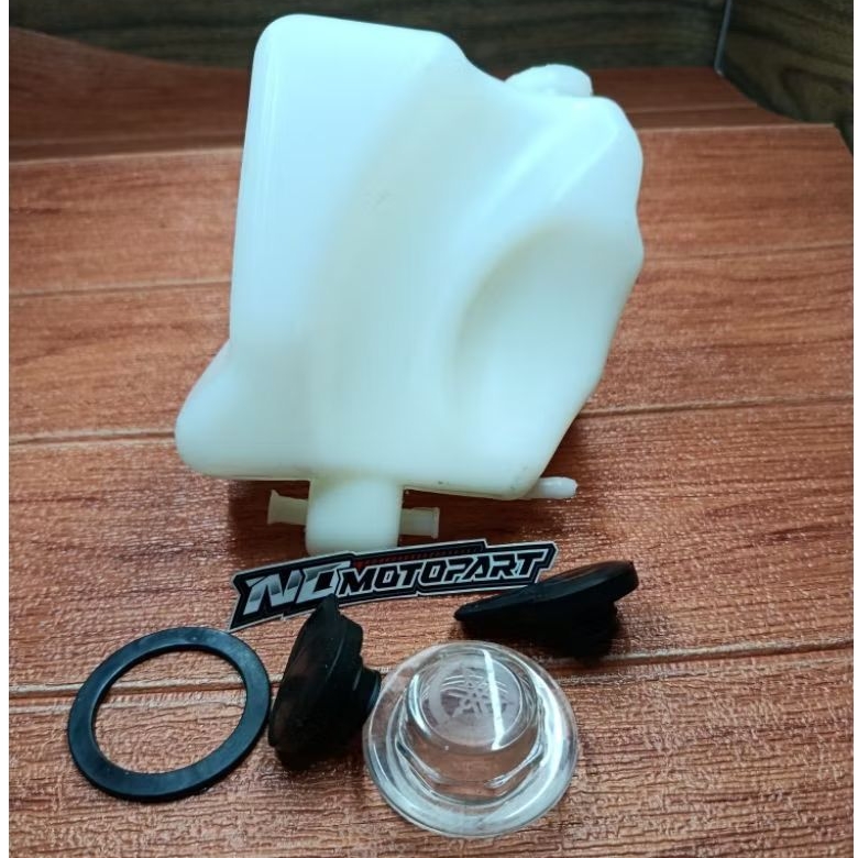 TABUNG BOTOL OLI SAMPING YAMAHA RX KING RXK RX KING NEW SET TUTUP KARET DAN MIKA