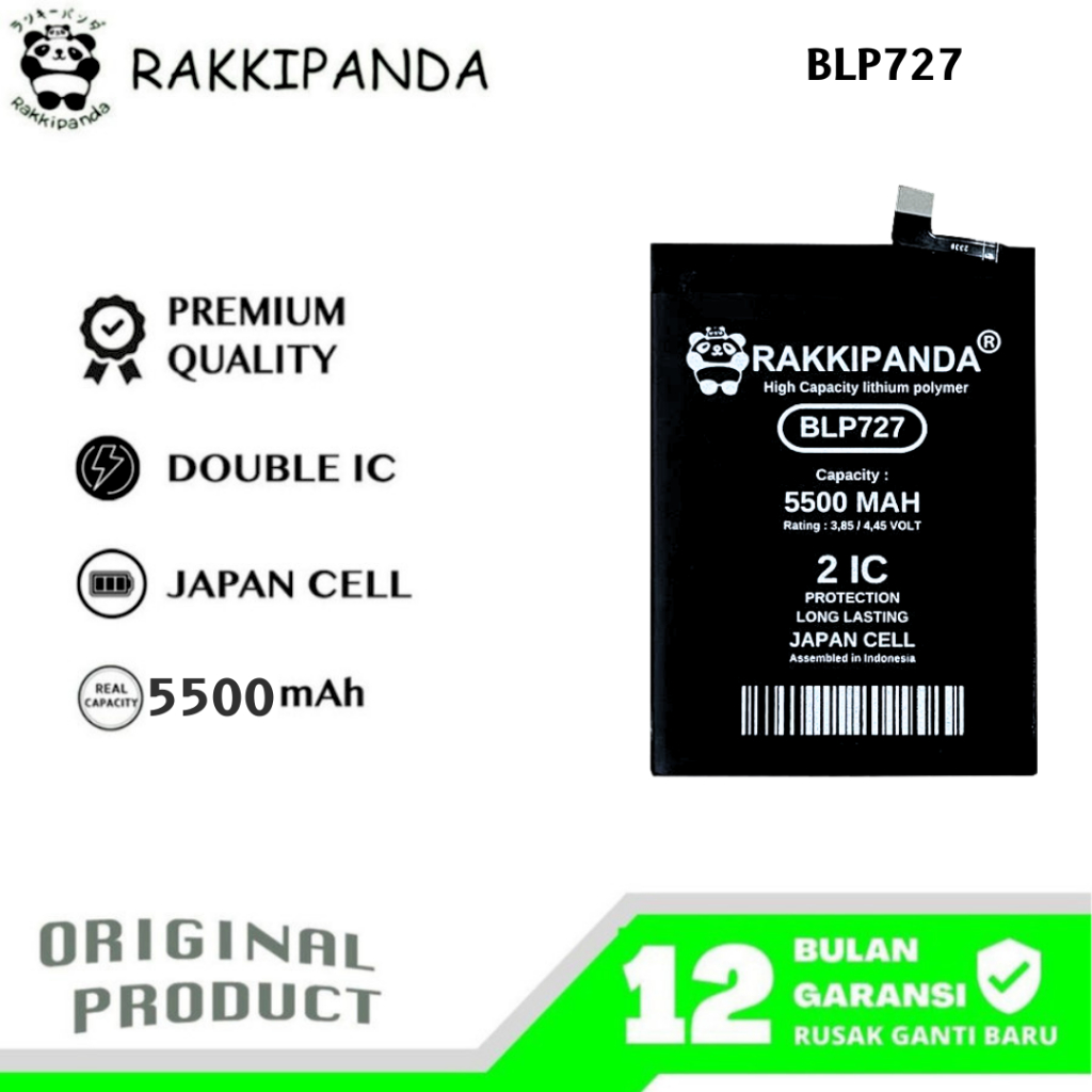 RakkiPanda - BLP727 A9 2020 / A5 2020 Batre Batrai Baterai