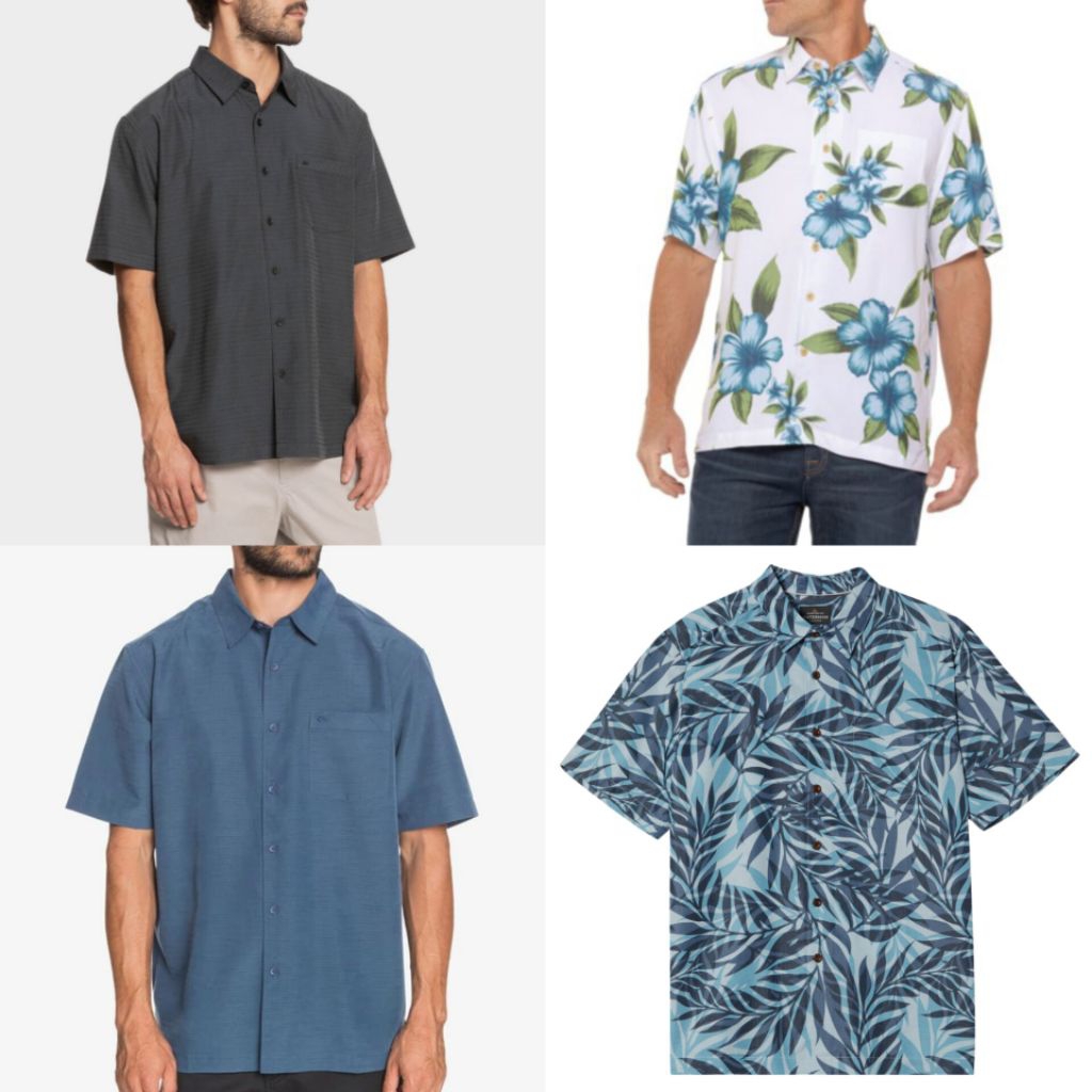 ORIGINAL KEMEJA PRIA WATERMAN By Quiksilver