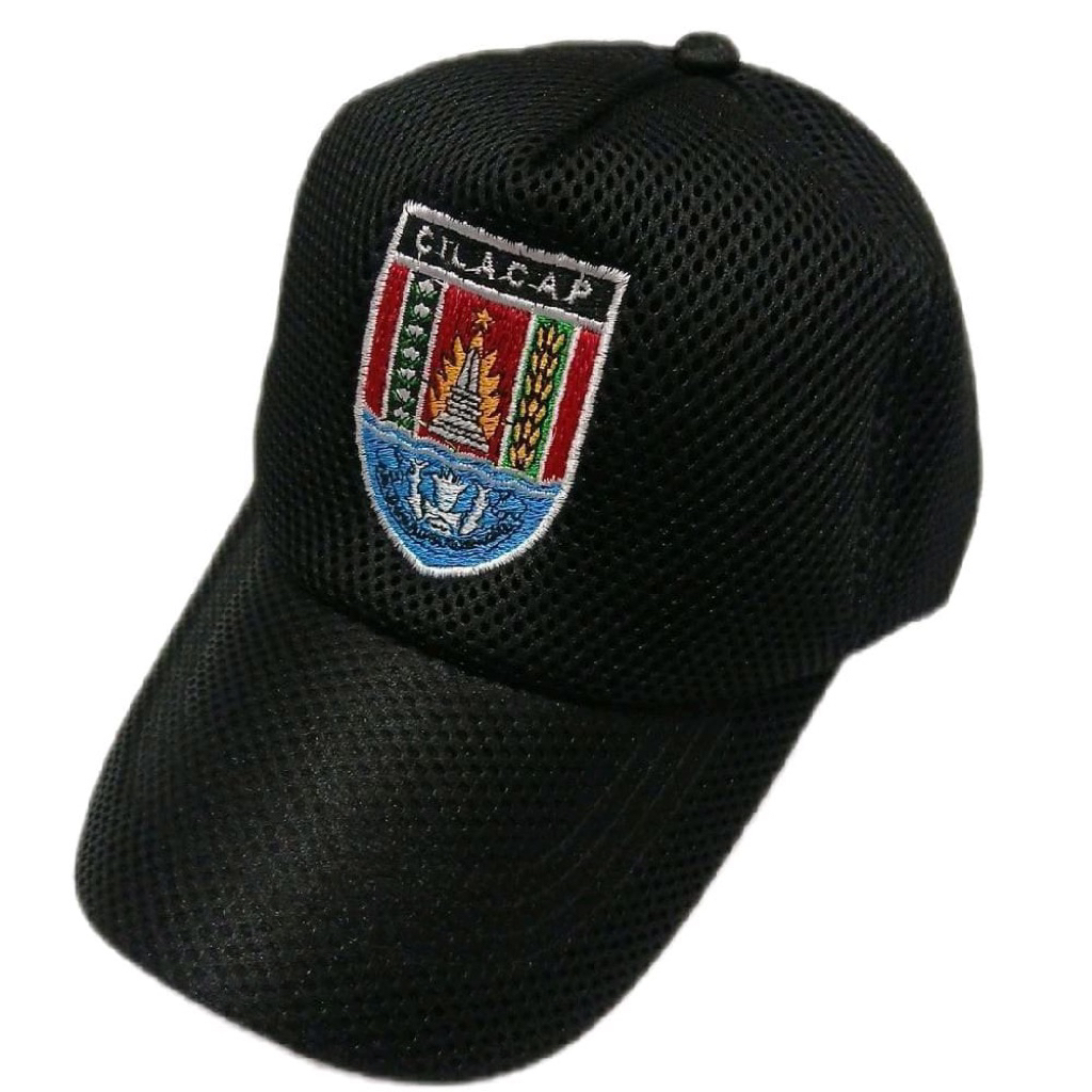 TOPI DINAS LOGO KABUPATEN CILACAP FULL BORDIR ORIGINAL PREMIUM