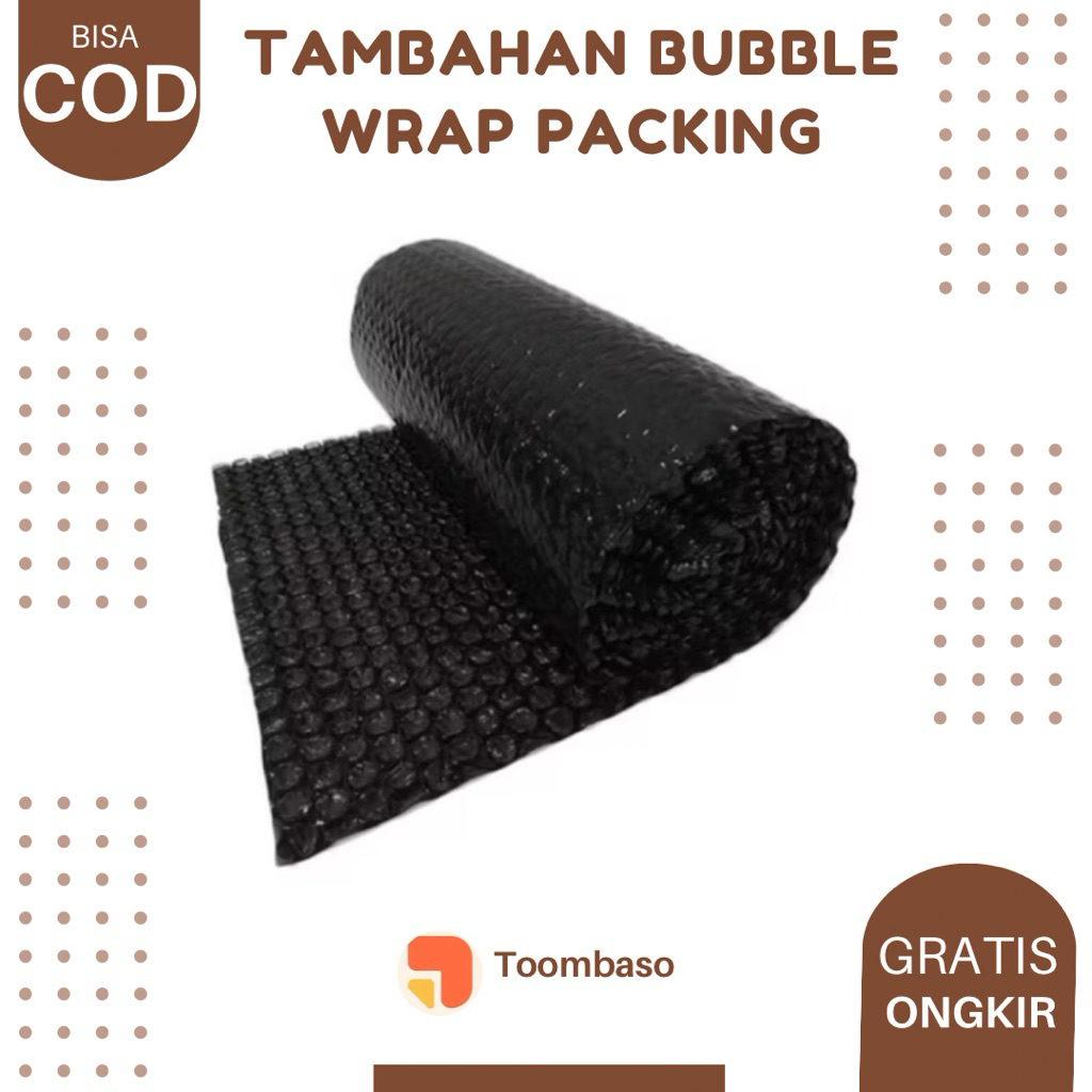 

Tambahan Packing Bubblewrap 1 Lapis / 2 Lapis / 3 Lapis