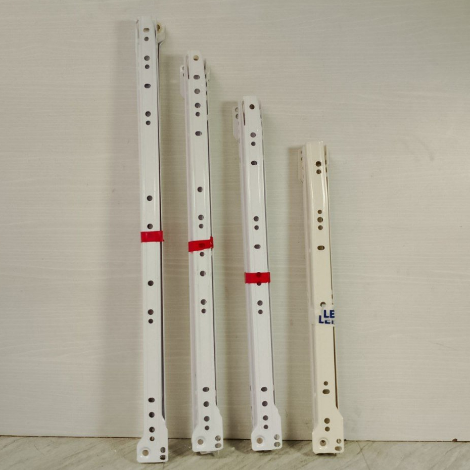 Rel Laci Roda Sliding Rail Sliding Kabinet 30cm 35cm 40cm 45cm 50cm
