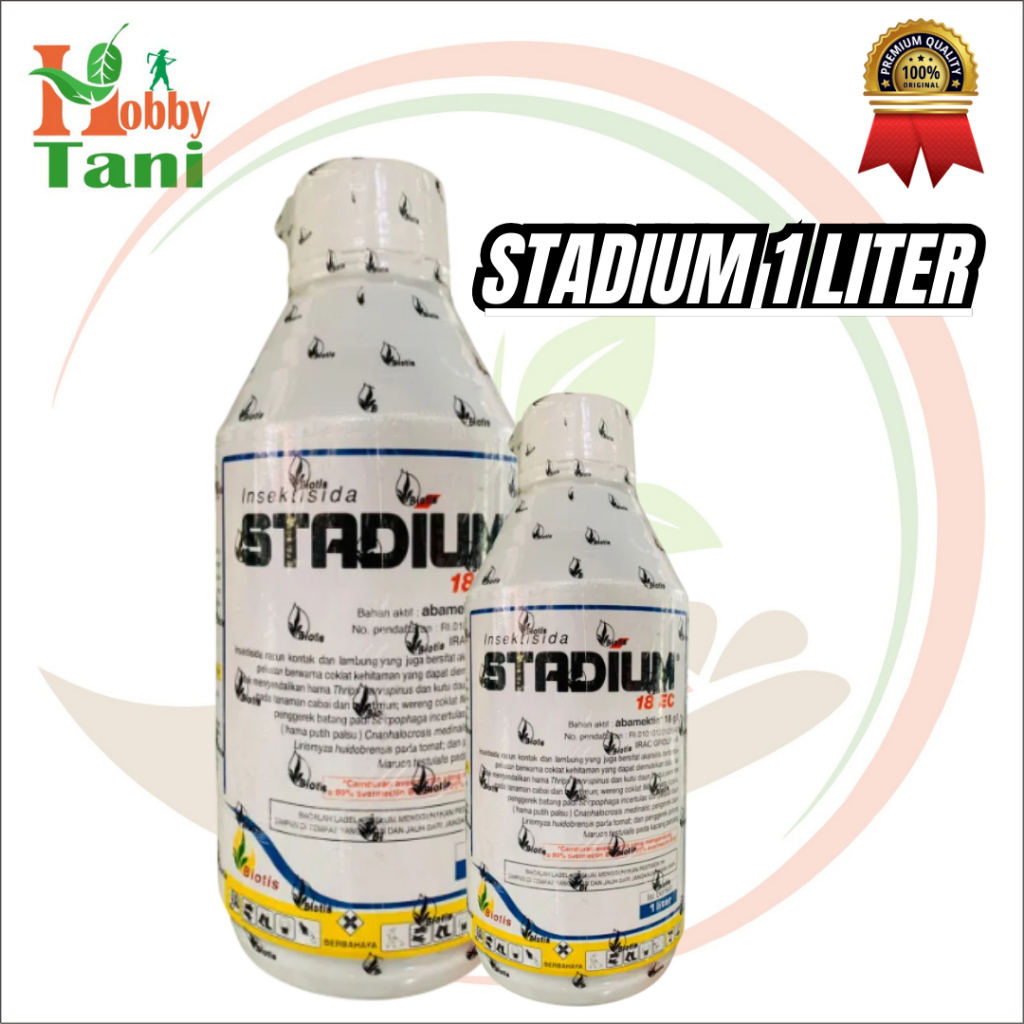 STADIUM Insektisida Abamectin 1 Liter CBA Official Store Hobby Tani
