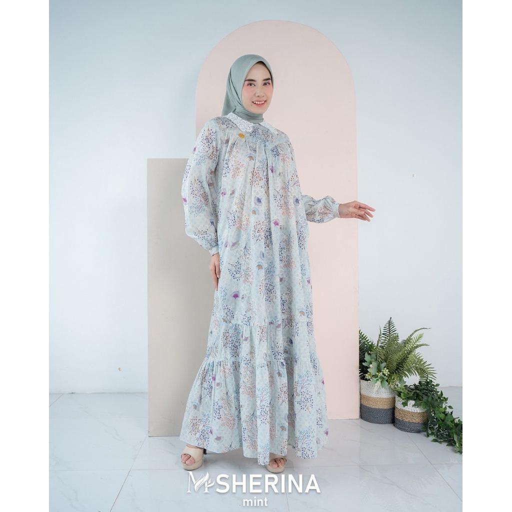 MAREMA DRESS - SHERINA DRESS BY MAREMA ZALIFA -  GAMIS BAHAN KATUN