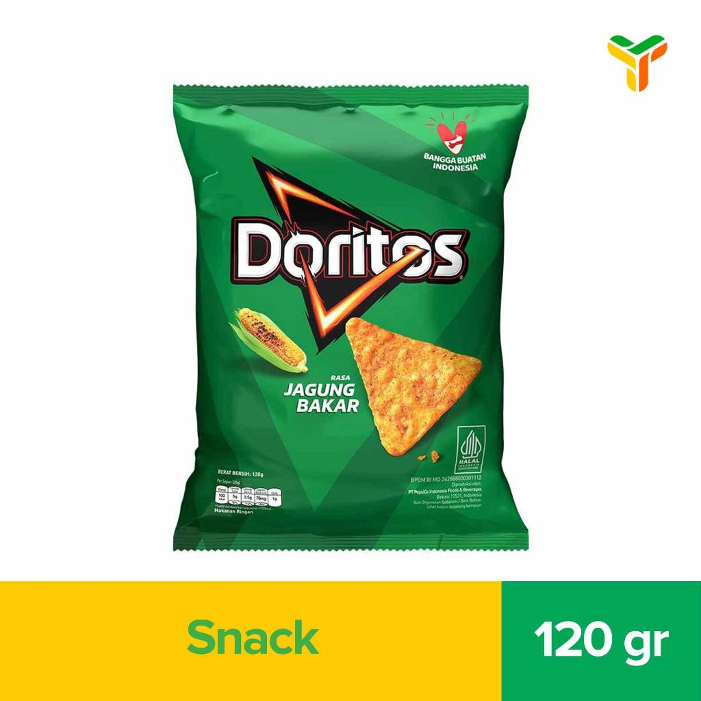 

Doritos Rasa Jagung Bakar 120 Gram