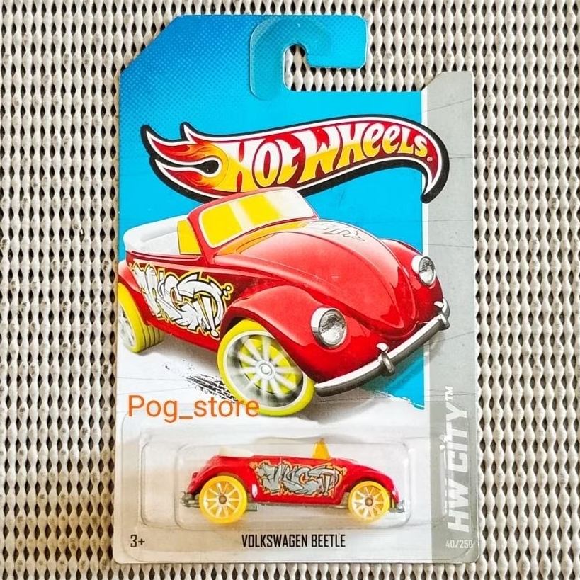 Hot Wheels Koleksi - Volkswagen Beetle - Red