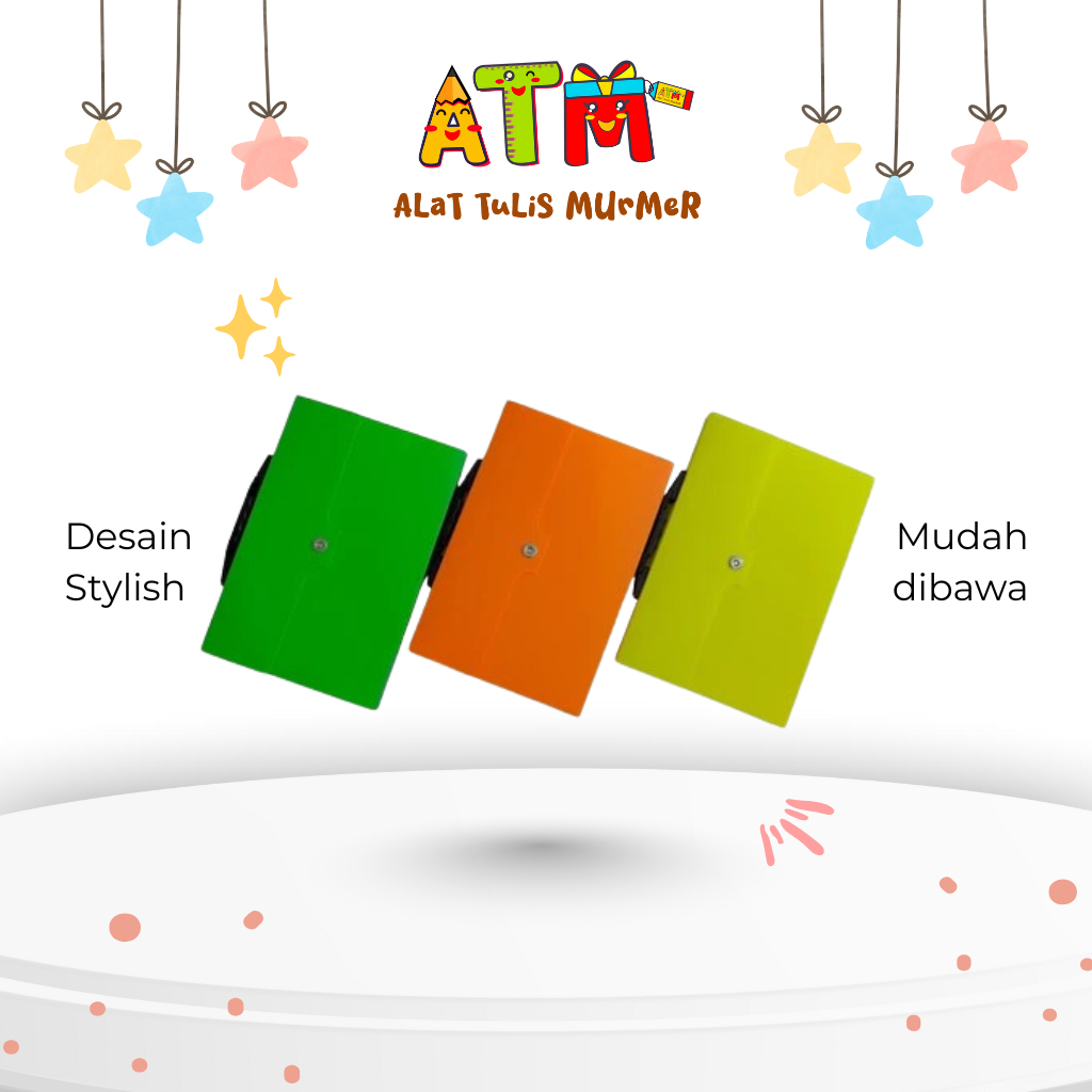 

Expanding File/Tempat Arsip/Organizer/Borneo Expanding File Folio 3388