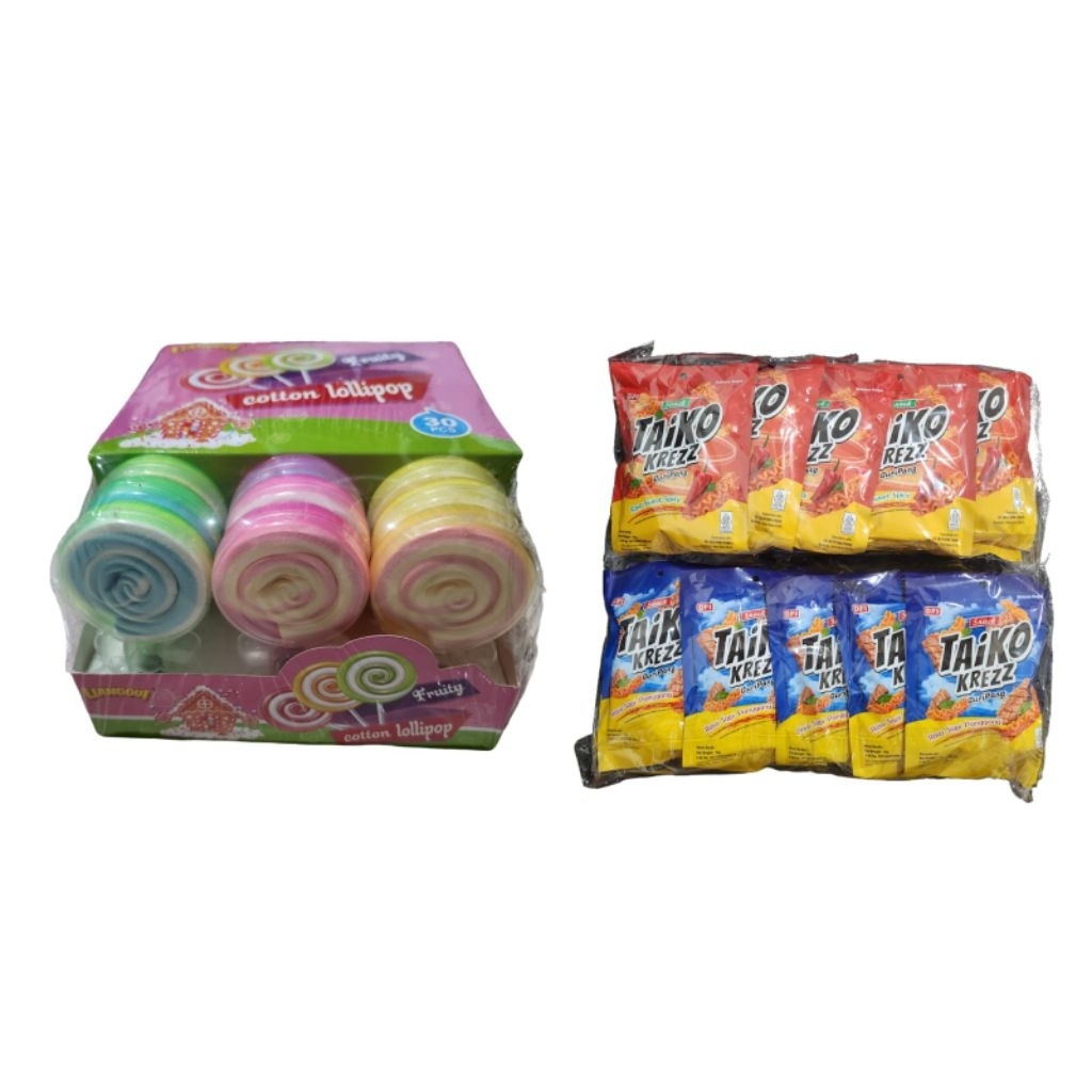 

MARSHMALLOW COTTON 1BOX ISI 30PCS BONUS 20PCS TAIKO KREZZ MIX RASA