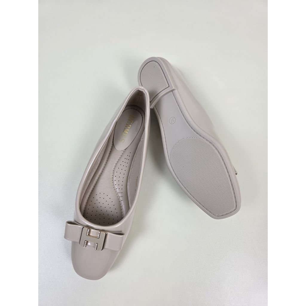 Sepatu wanita HERMES YC-F9697 Ballet Flat