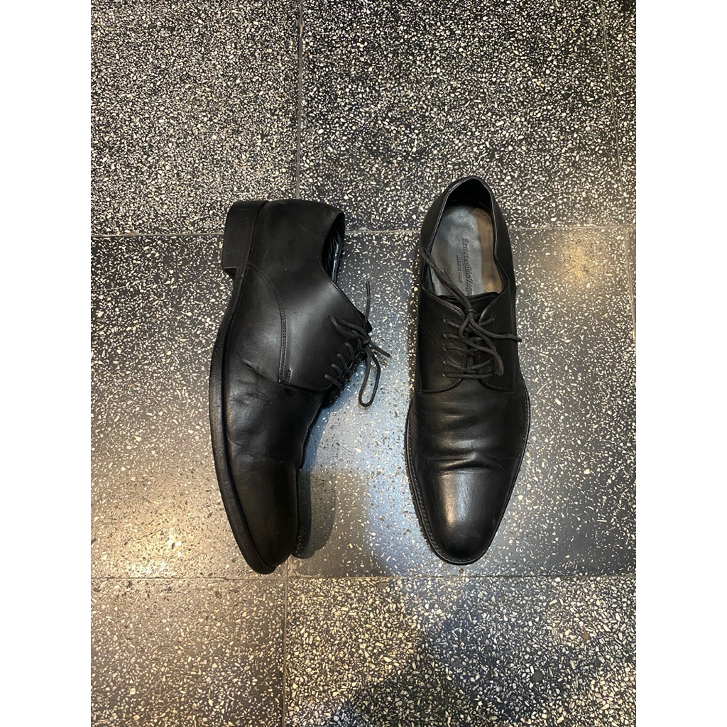 Ermengildo Zegna Derby Shoes leather black