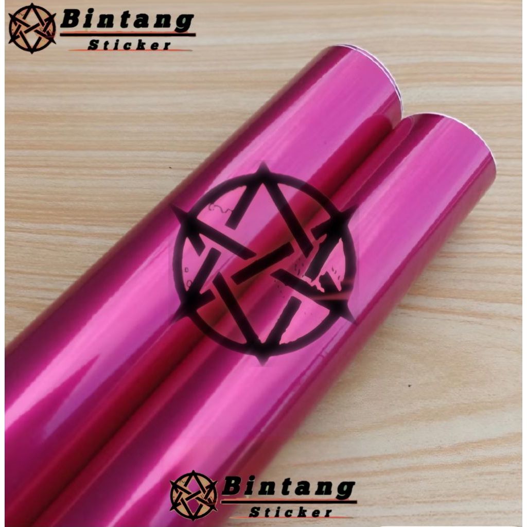 STICKER SKOTLET MOTOR PINK CANDY.Sticker Skotlet Motor Pink Candy