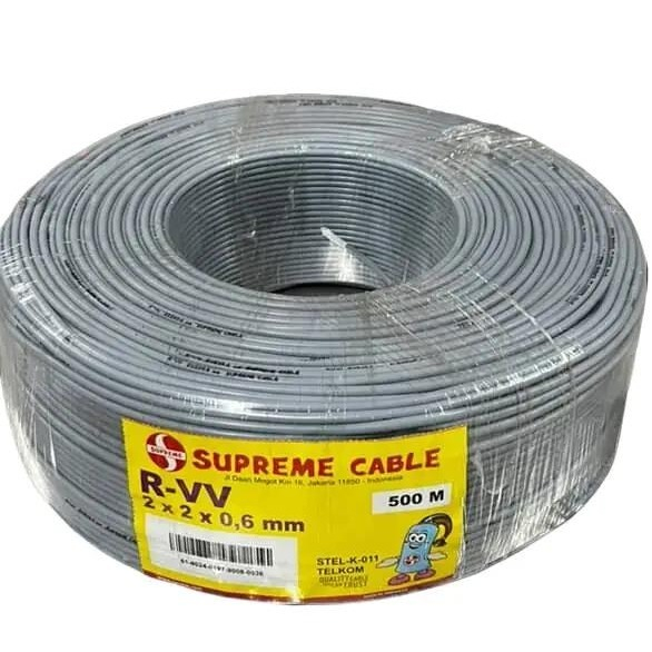 Kabel Telepon 2P x 0.6mm 500Meter Supreme ITC 2P