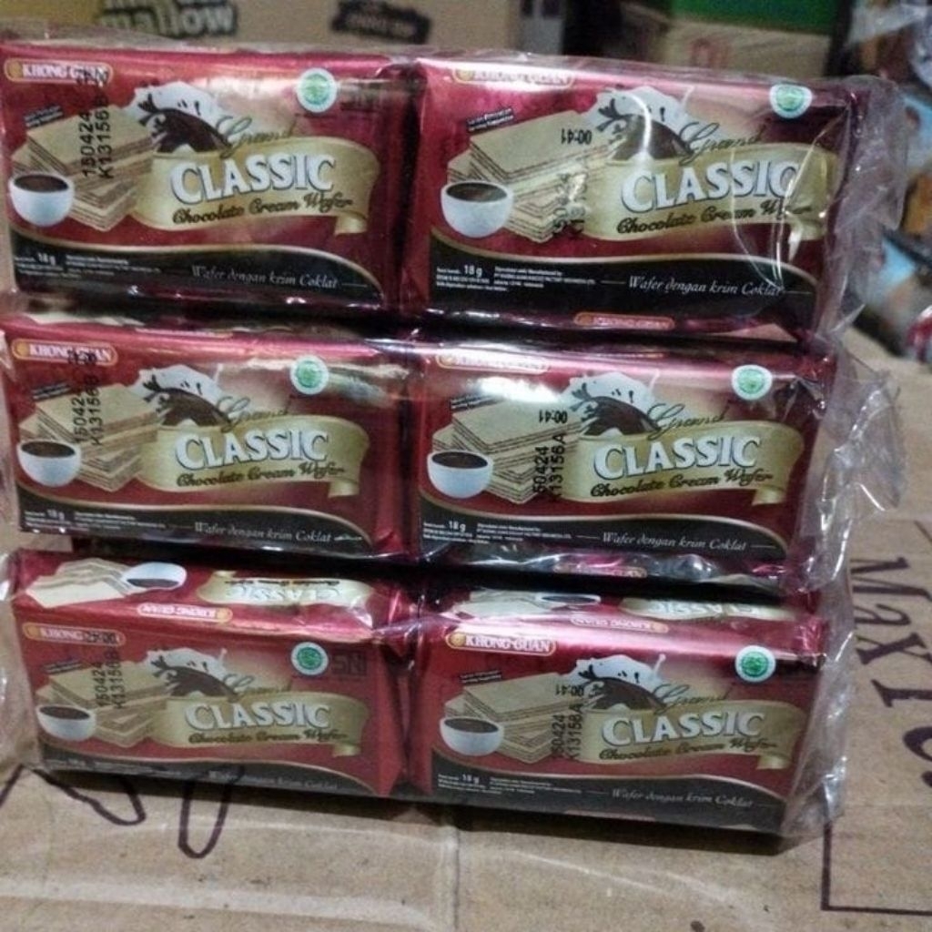 

Wafer Coklat Classic Khongguan