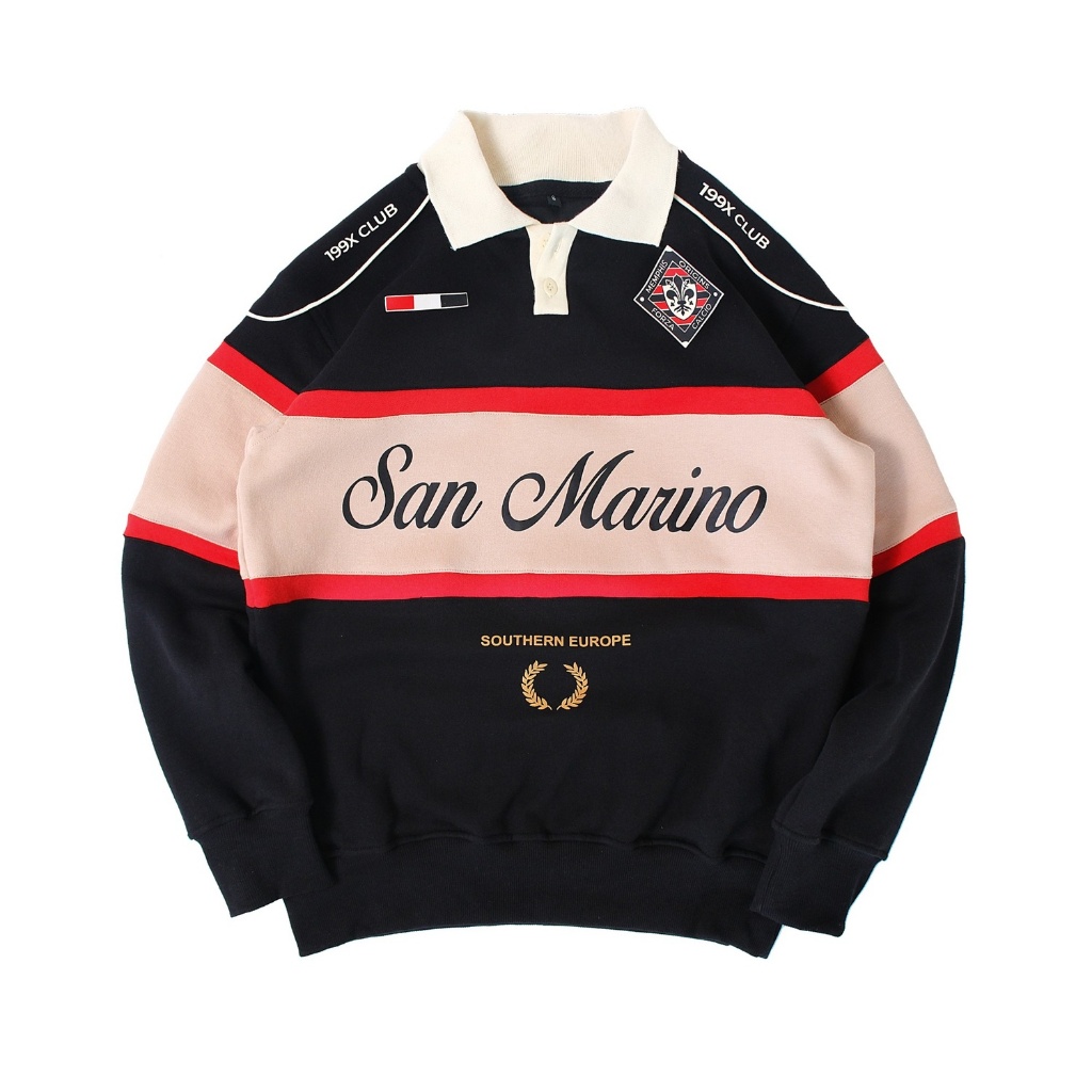 RUGBY CREWNECK - SAN MARINO