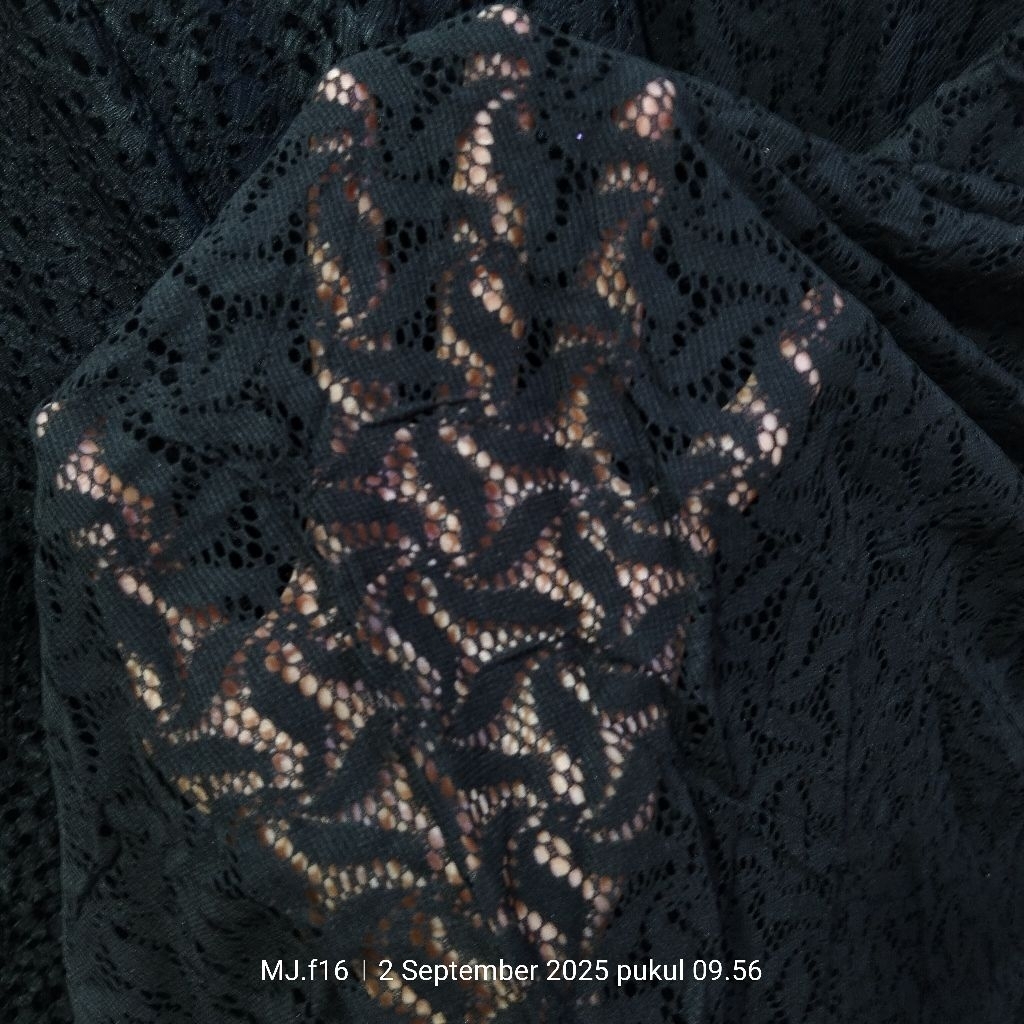 Kain Brokat Katun Premium - Harga/0,5 m - Kain Katun Brokat Lembut Meteran - Bahan Brokat Katun Prem