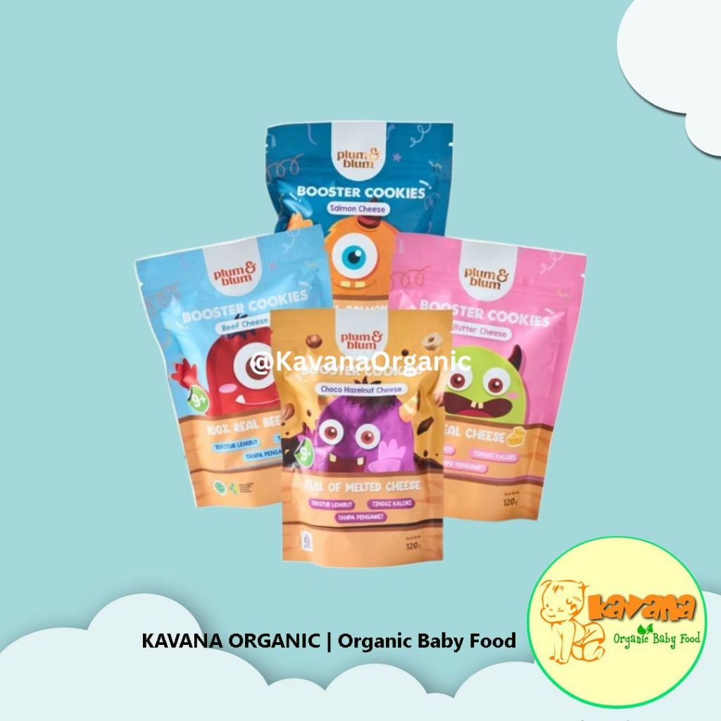 

PlumandBlum Cookies Mpasi BB Booster - Tinggi Kalori