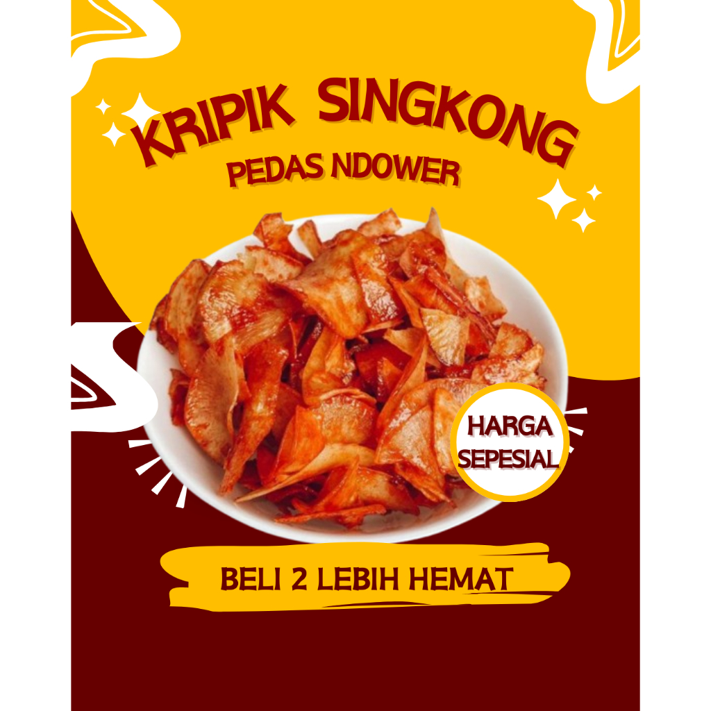 

( Camilan id ) 1 kg ( gratis camilan ) KERIPIK SINGKONG PEDAS NDOWER keripik singkong pedas balado keripik peds camilan kiloan murah