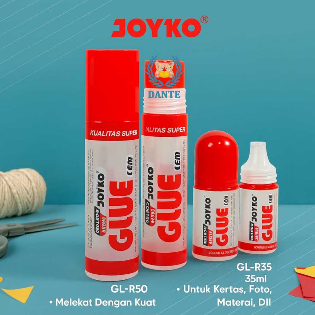 

Produk Lem Kertas cair JOYKO 35ml - 50ml - Satuan