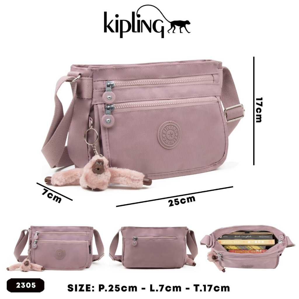 Terbaru Tas Selempang 2305 Large Besar Tas Waterproof Tas Parasut Wanita