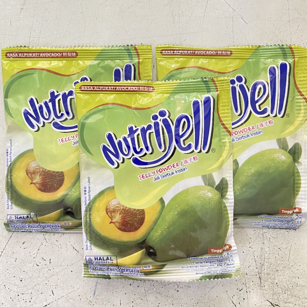 

Nutrijell JELLY rasa ALPUKAT 30 gram | nutrijell alpukat | jelly rasa alpukat