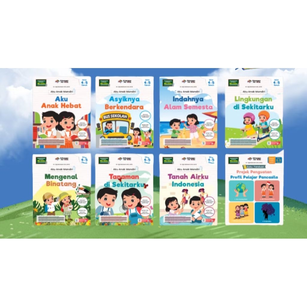 

Paket buku TKA 8buku