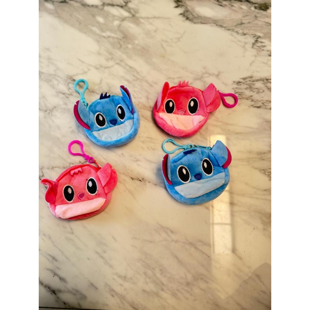 DOMPET KOIN STITCH GANTUNGAN KUNCI DOMPET KOIN STITCH TAS MINI BULU DOMPET KARAKTER LUCU TERMURAH