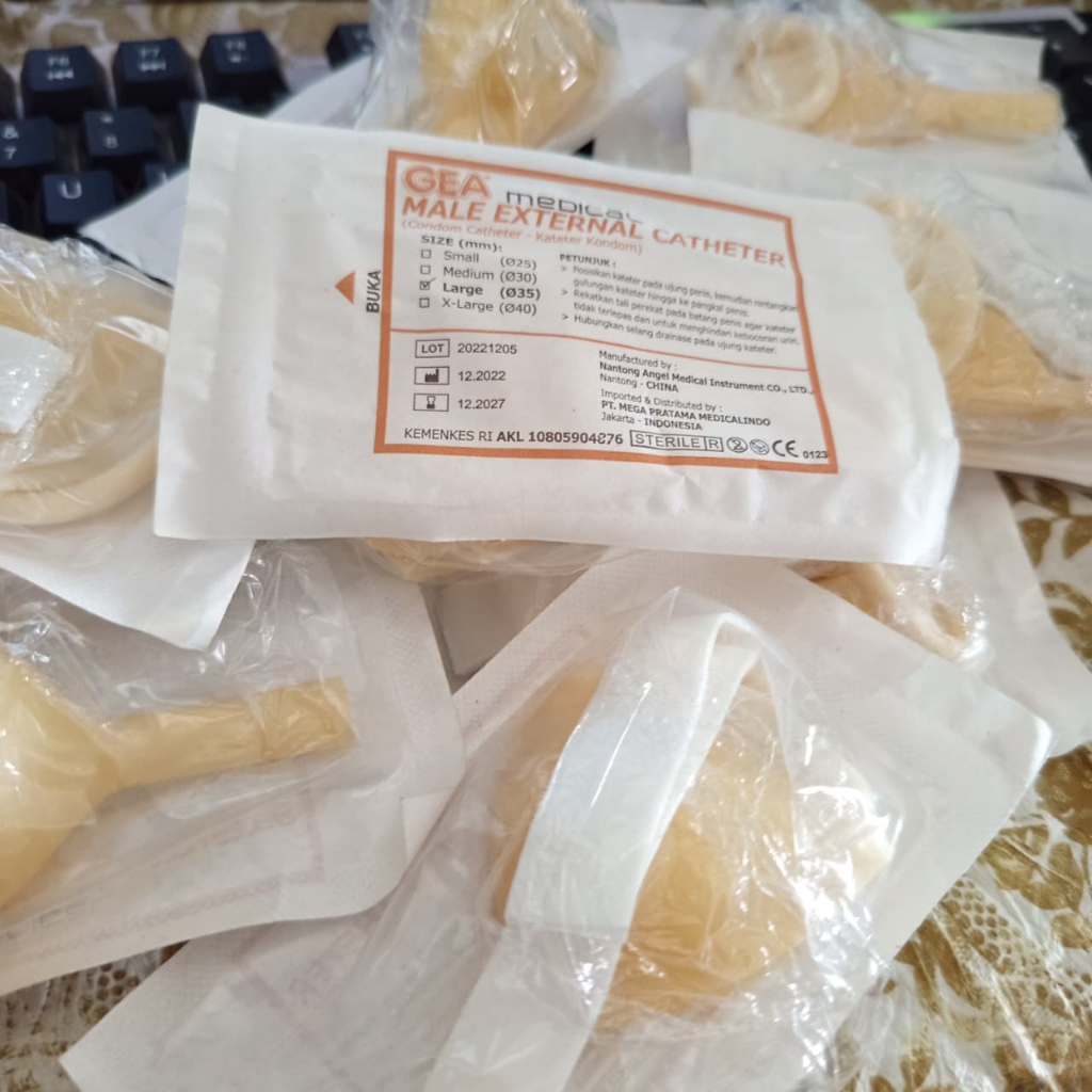 External Catheter Gea Medical/ Kondom Kateter Pria (PCS)