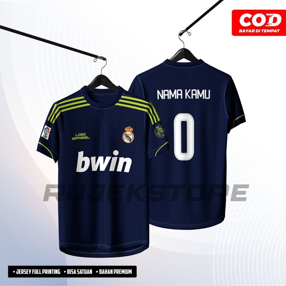 Jersey Madrid 2012 Away Printing
