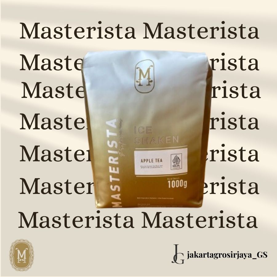 

Bubuk Minuman Masterista Apple Tea 1kg / Bubuk Minuman Rasa Apel / Bubuk Apple Tea