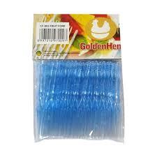 GARPU KUE BUAH PLASTIK GH FF802TR / GARPU MAKAN SERBAGUNA