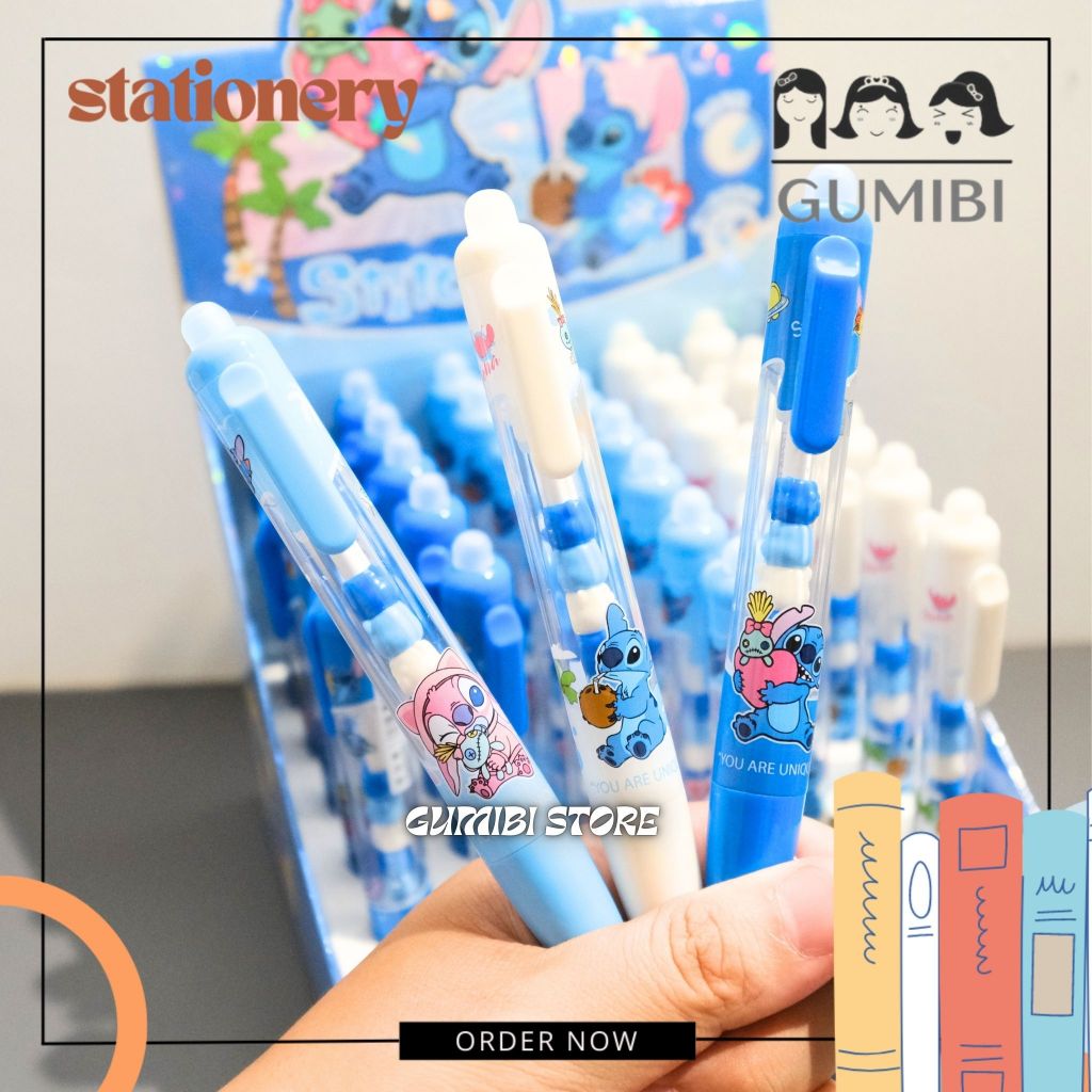 

PEN CETEK HAPUS STITCH BLUE ERASEABLE MURAH GROSIR PULPEN PENA HAPUS STITCH CETEK MEKANIK PULPEN HAPUS CETEK STITCH LILO SERIES LUCU UNIK