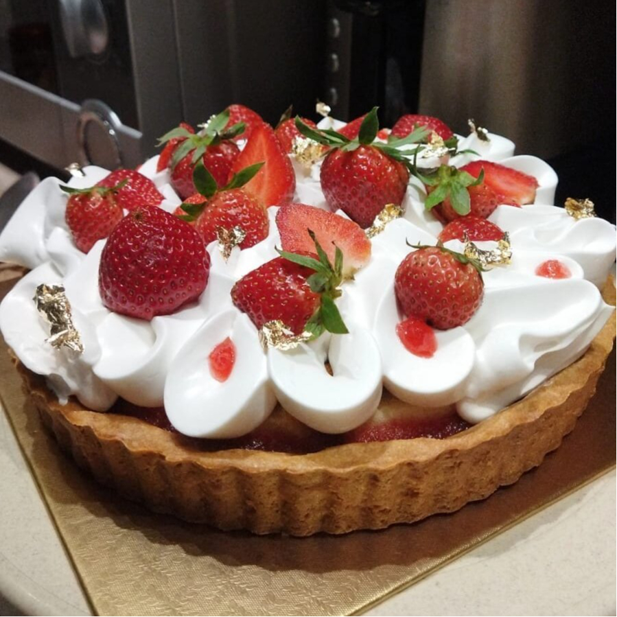 

Strawberry Cream Pie | Diameter 22cm | Instant Only