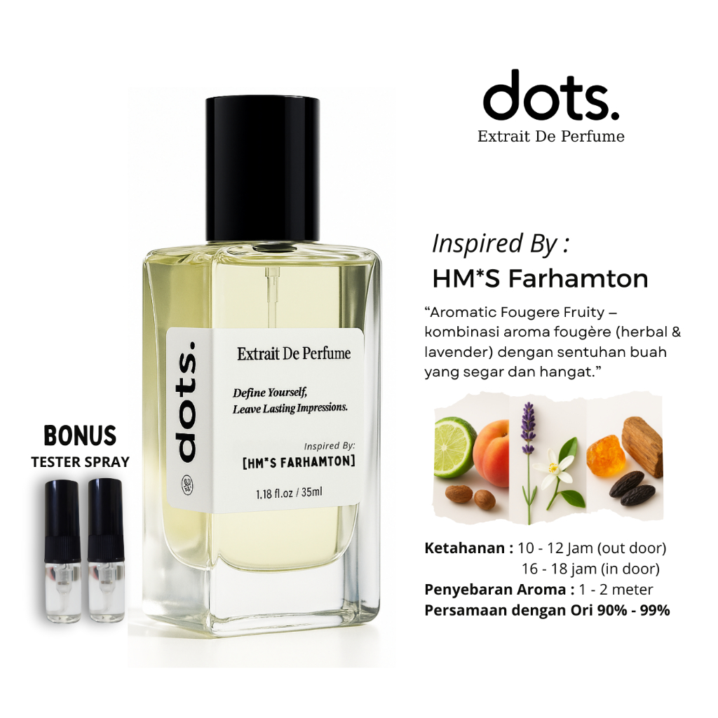 Parfum HMNS Farhampton Inspired perfume Pria by dots.
