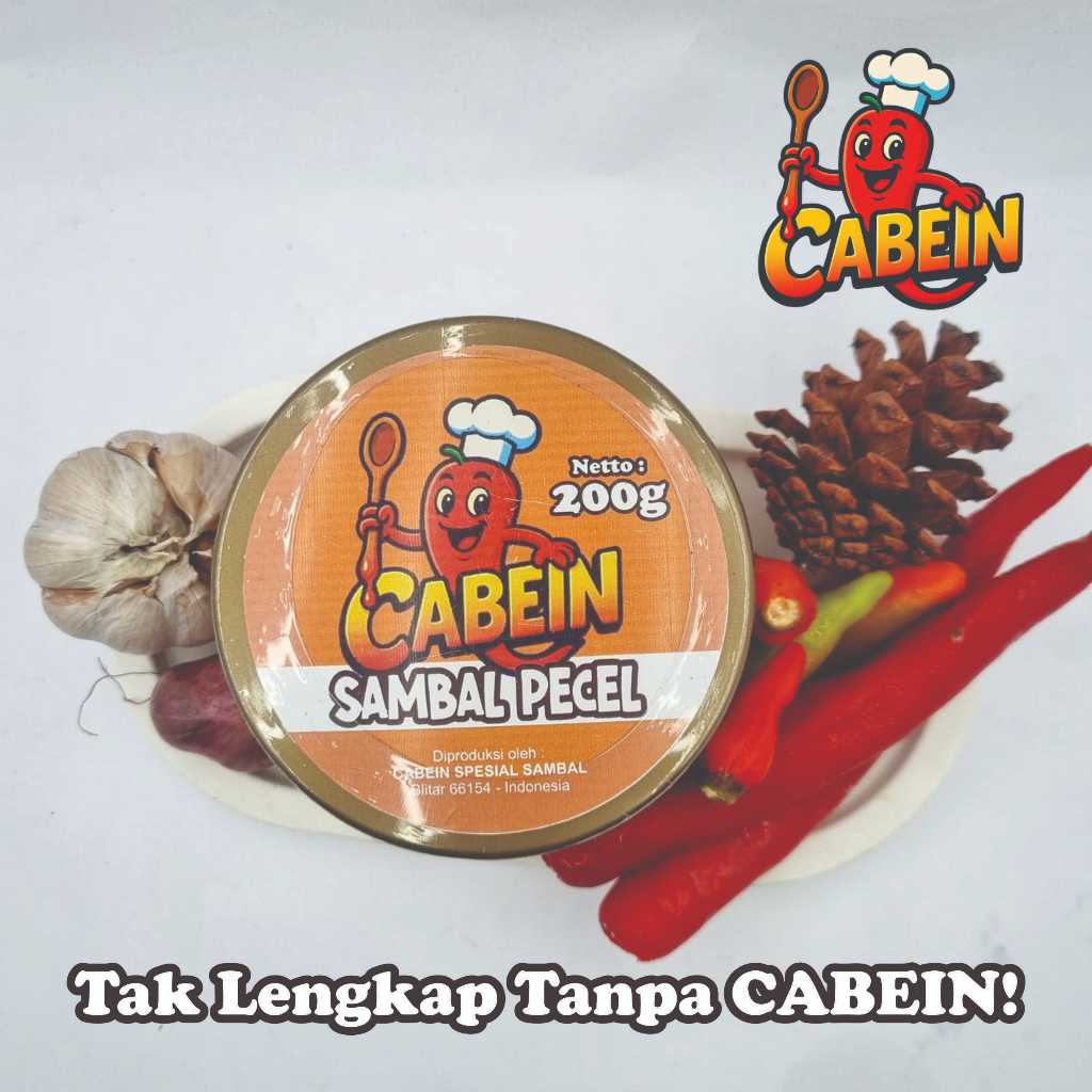 

Cabein Sambal Pecel 200gr | Sambel Pecel Premium | Sambal Khas Blitar | Sambal Rasa Jawa Timur