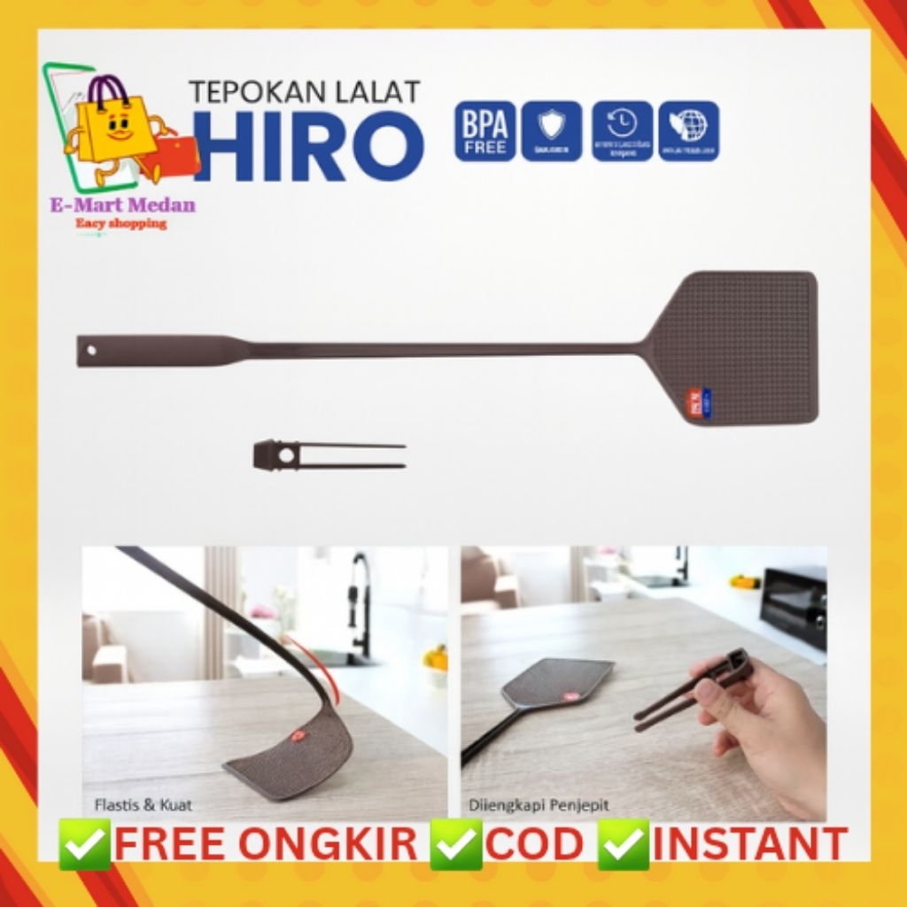 Alat pukul lalat / alat pukul seranggan / tepukan lalat plastik