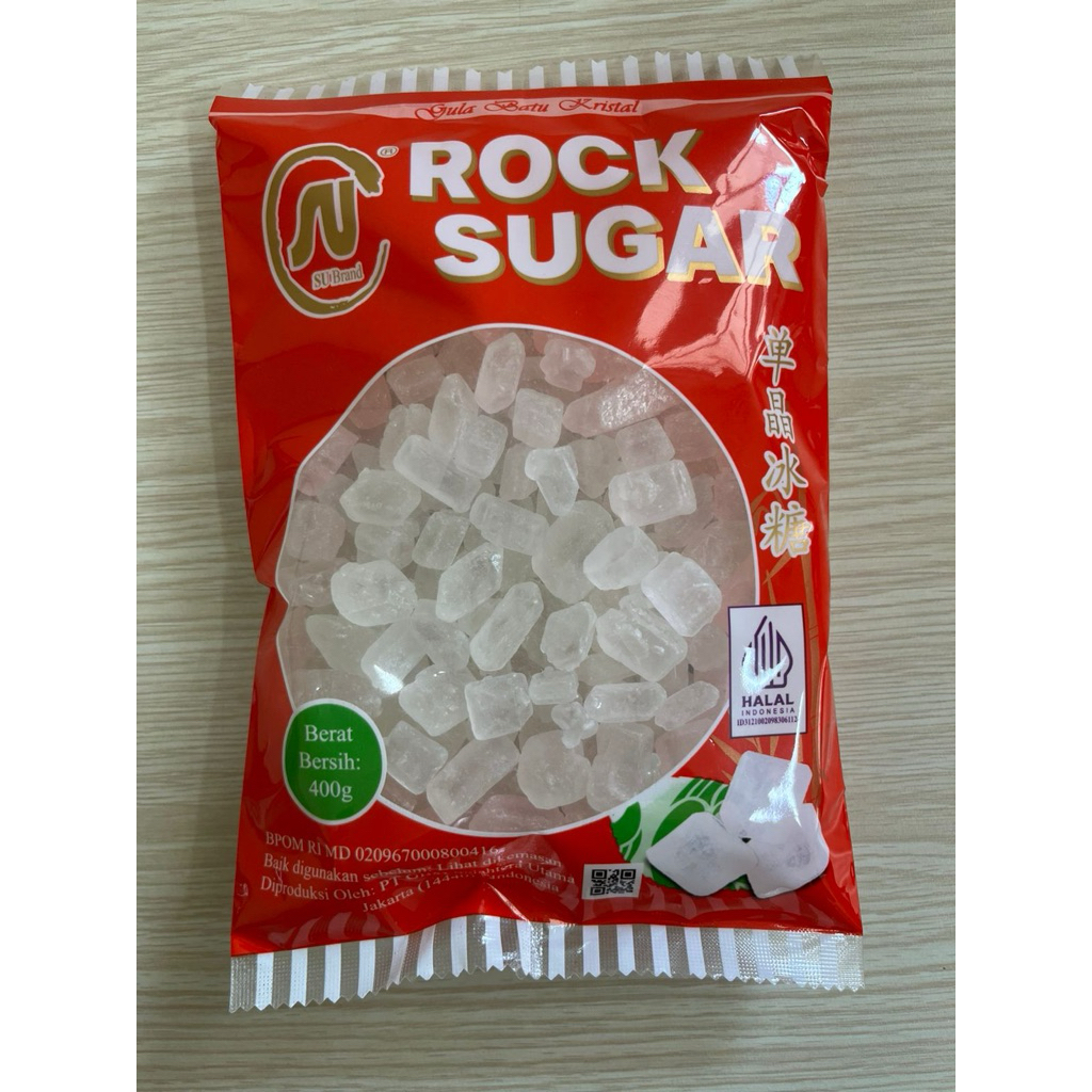 

MEI FAH Small Lump Sugar / Gula Batu Putih / Crystal Candy 400 gr