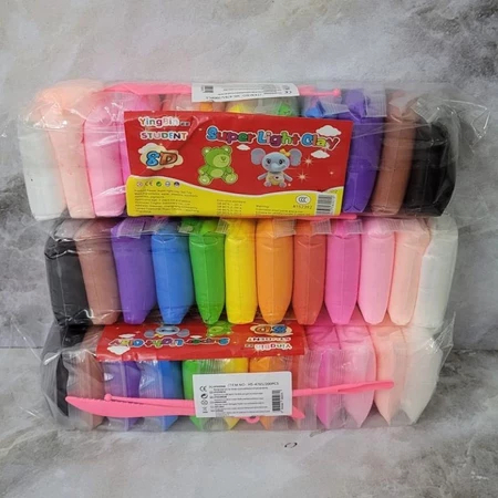 Mainan anak Clay lilin bentuk | super clay kreatifitas