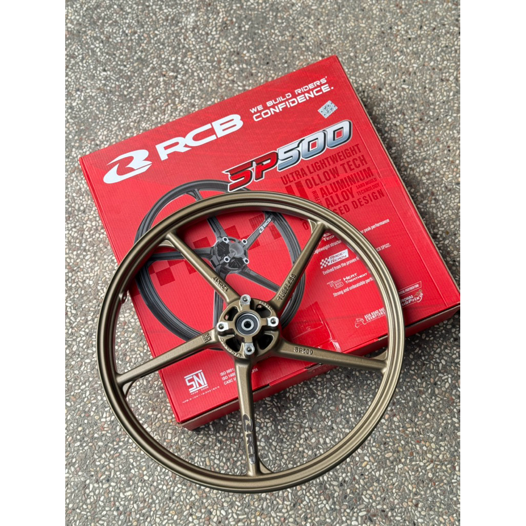 VELG RCB SP500 DEPAN UKURAN 120 RING 17 BRONZ