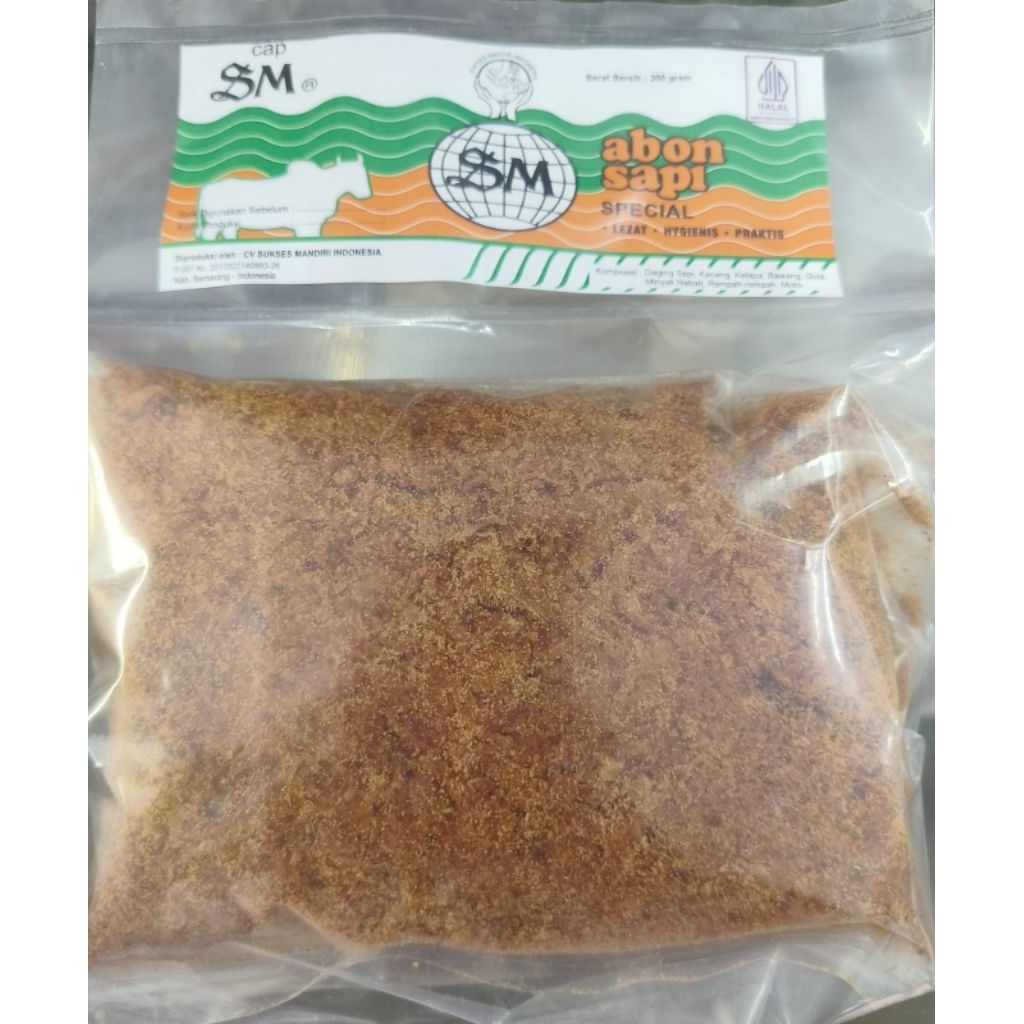 

Abon sapi cap SM 200gr