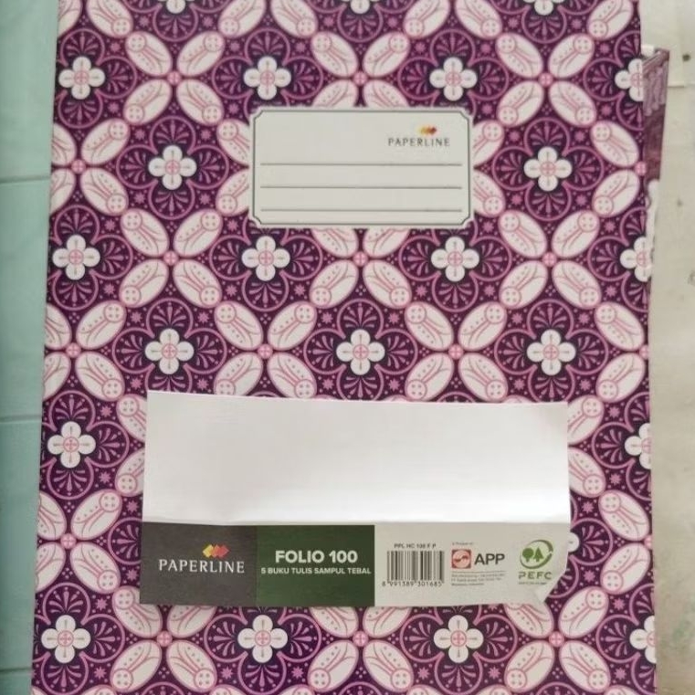 

HARDCOVER FOLIO PAPERLINE 100 SHEET