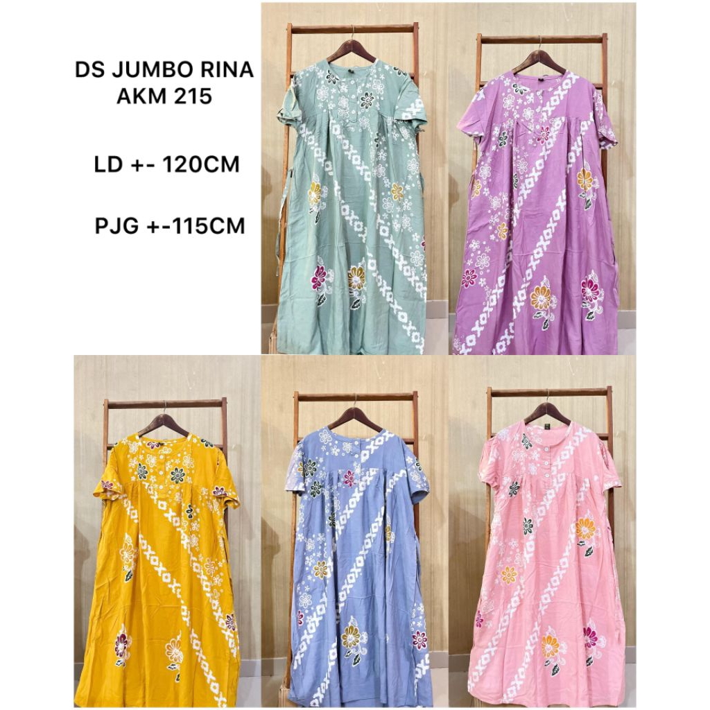 Batik Ijma' | Daster Jumbo Rina | All size