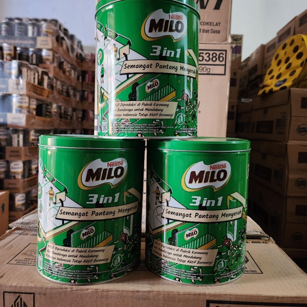 

Milo 3in1 Dan Active Go Pouch 800gr / 990gr FREE KALENG
