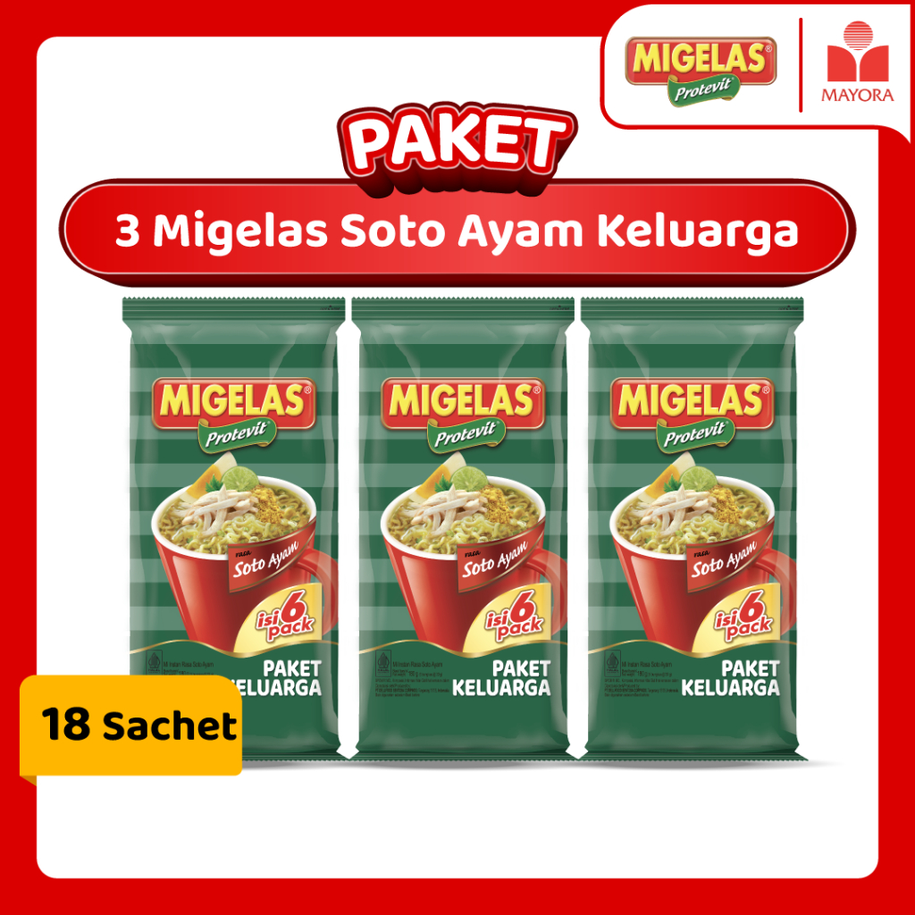

Paket 3 Migelas Soto Ayam Keluarga