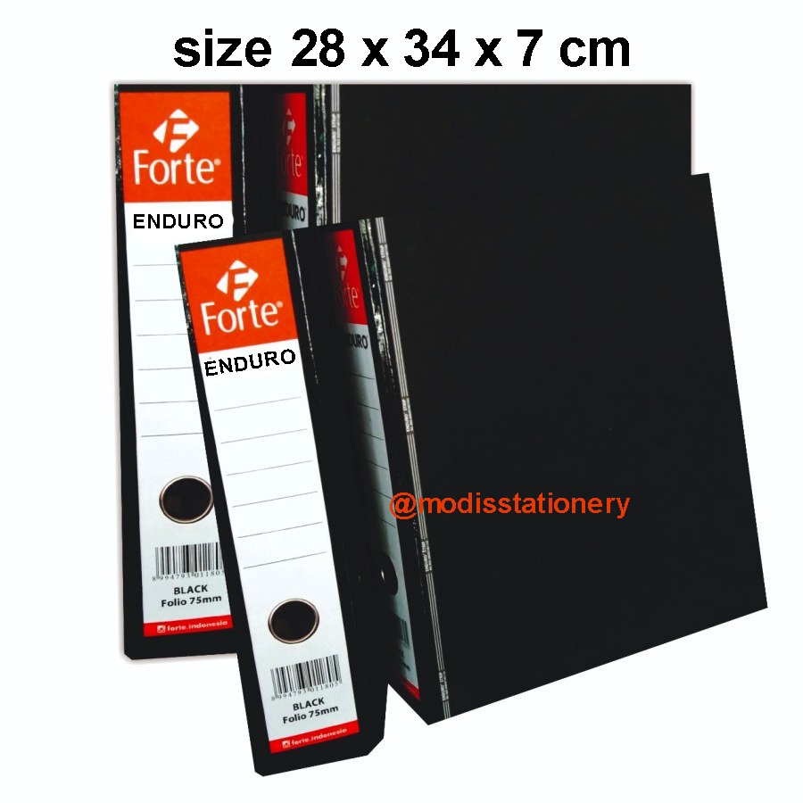 

forte dokumen file 401 75mm penyimpan dokumen ordner folder enduro glossy