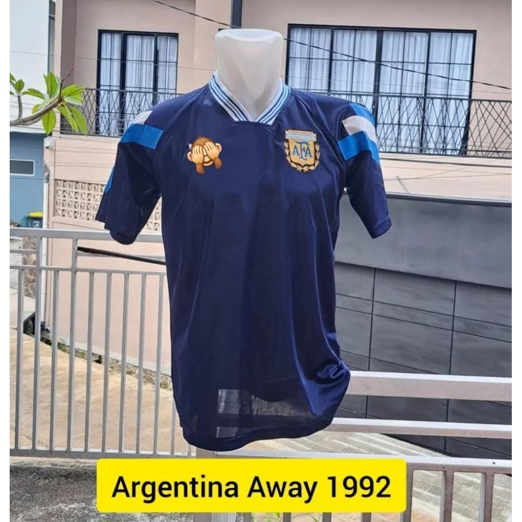 jersey retro argentine away 1992