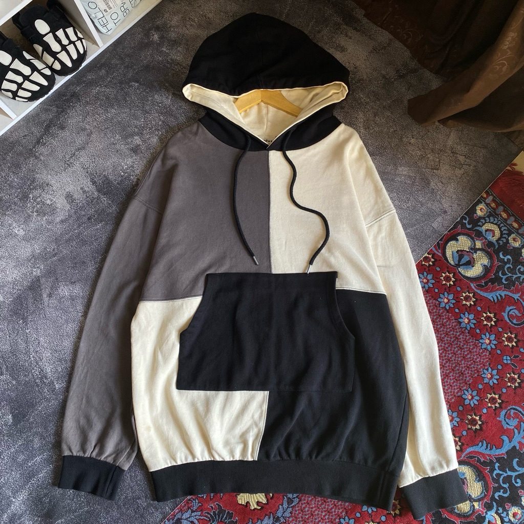 Hoodie 3tone Colour