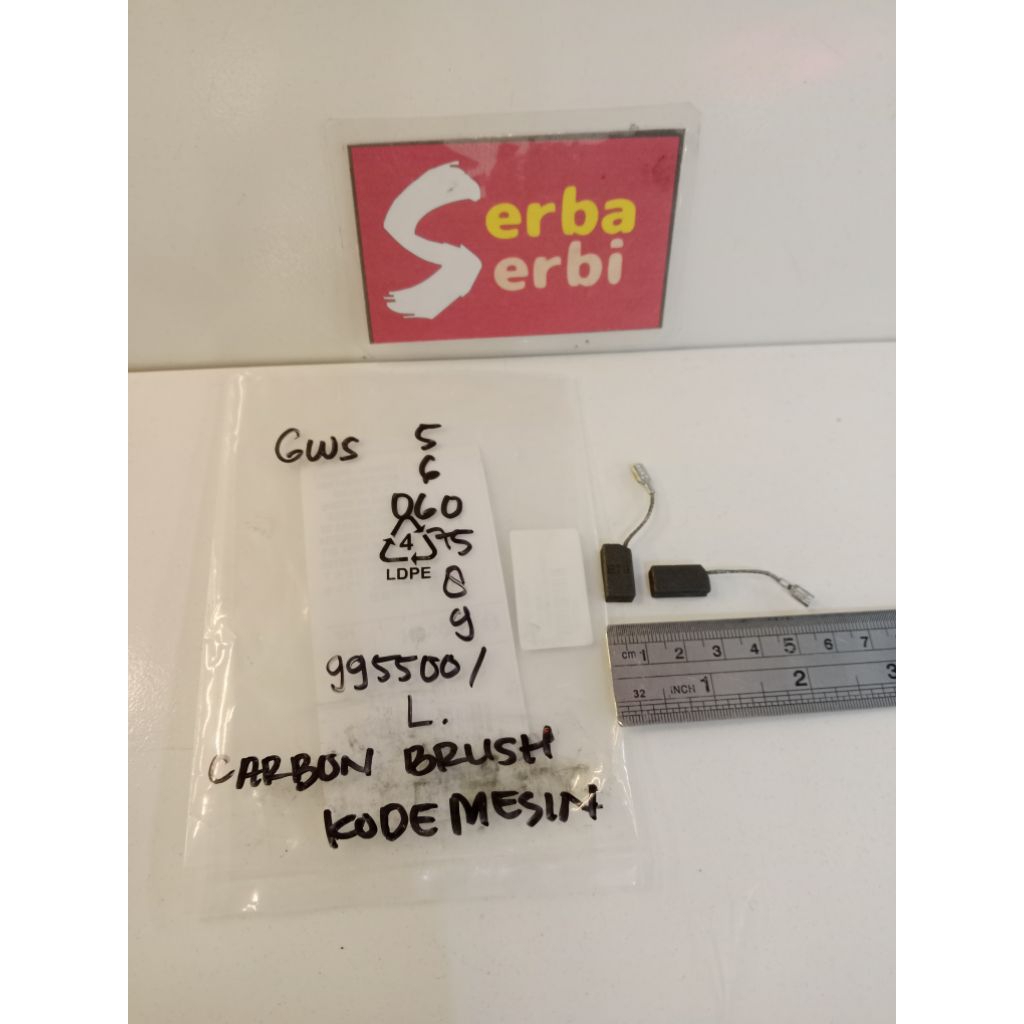 *(ORIGINAL) BOSCH CARBON BRUSH*Spare part mesin gerinda perkakas
