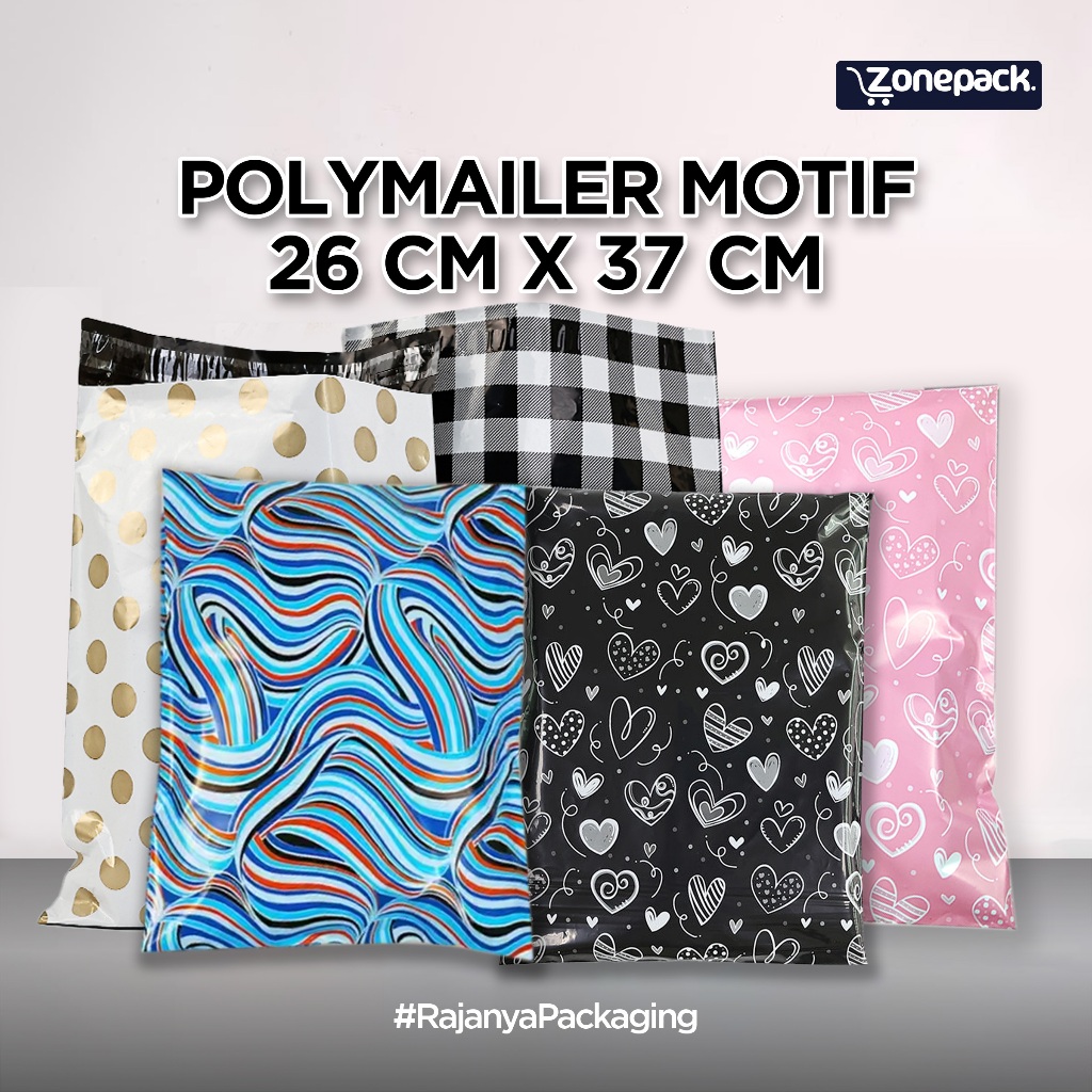 

Plastik Packing Polymailer Motif Ukuran Kecil | Amplop Plastik Polymailer Motif Pengganti Kertas Kado | Polimailer Packing Online Shop Olshop Premium