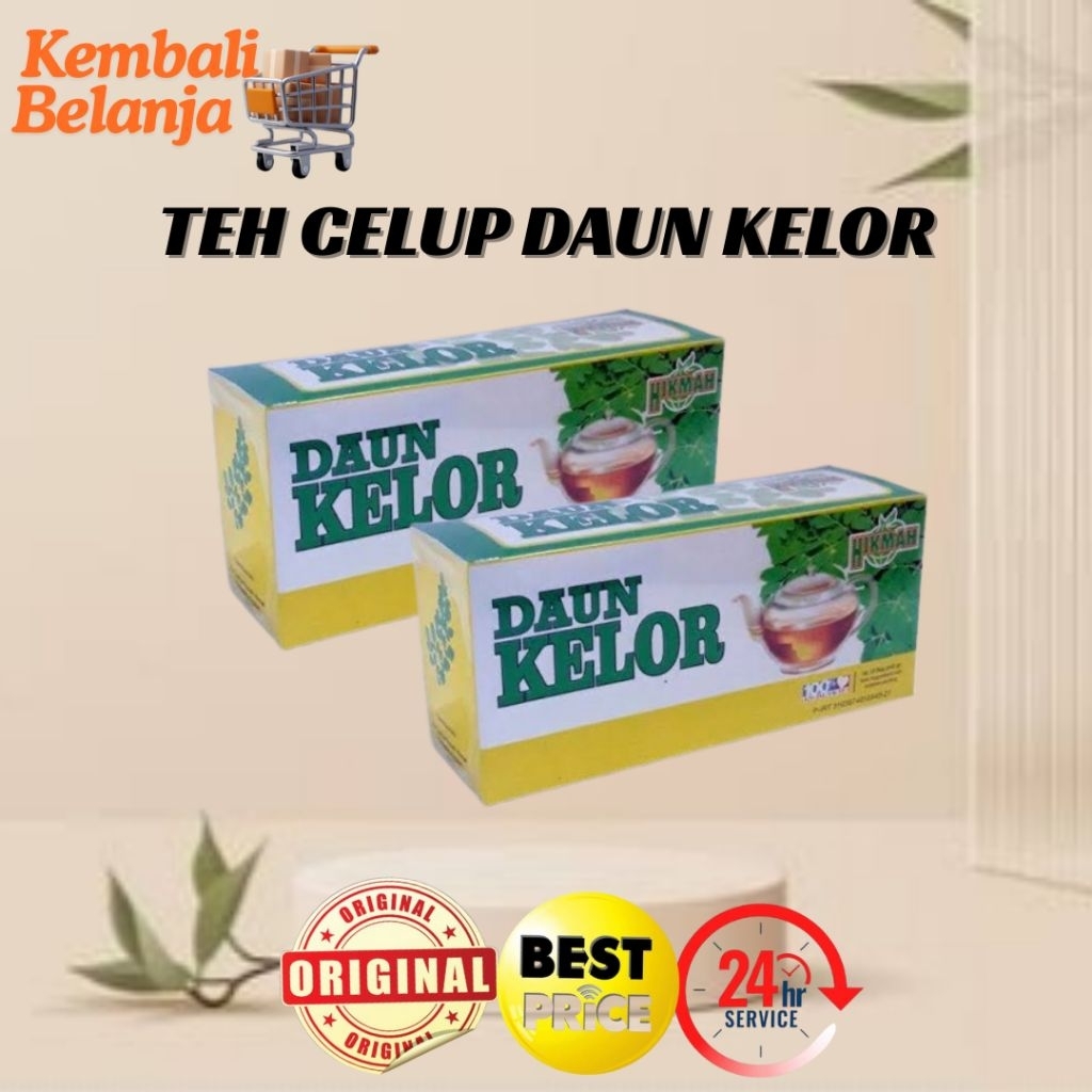 

Teh Celup Daun Kelor Hikmah/ Teh Kelor Hikmah/ Teh Kelor Isi 20 Tea Bag/ Teh Celup Pelancar Asi/ Teh Herbal/ Teh Asi/ Teh Sehat