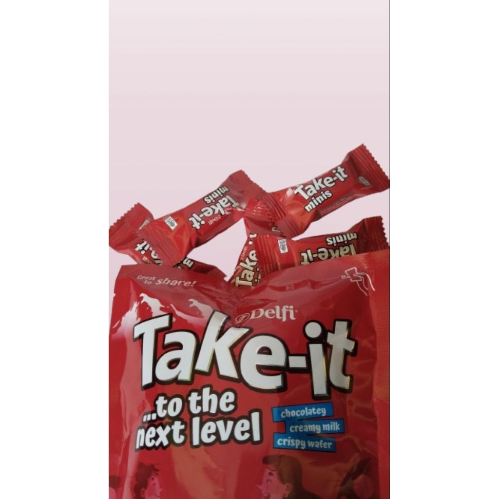 

Delfi Take It wafer minis delight pouch